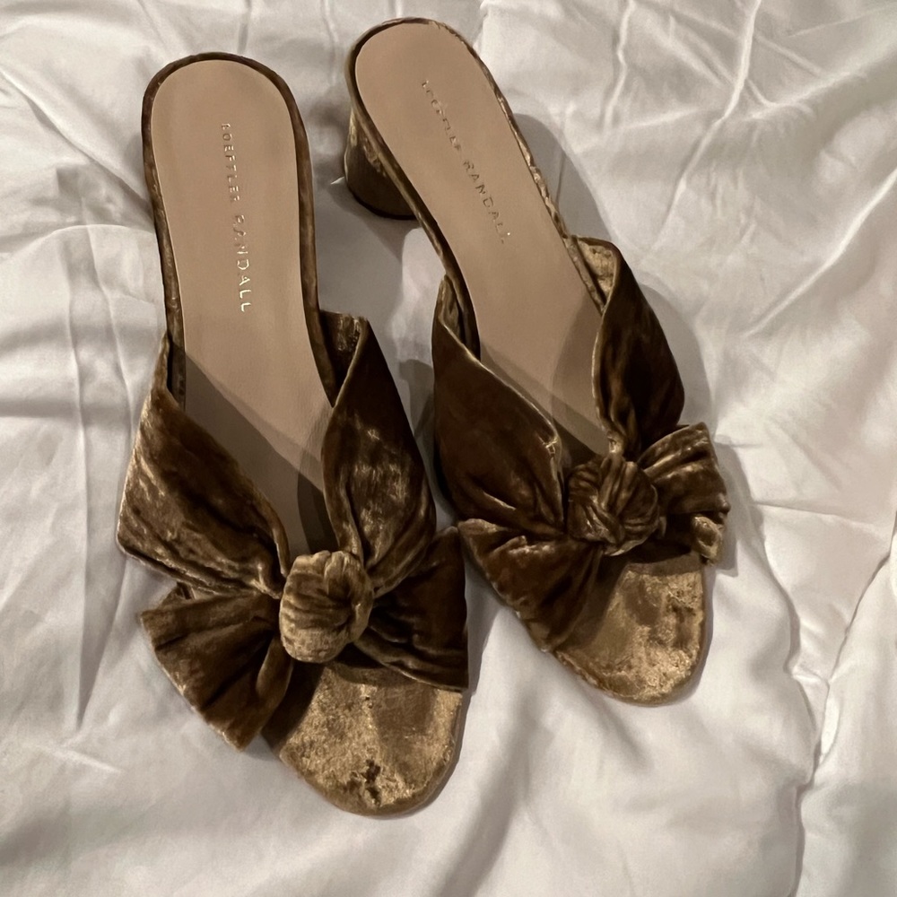 Loeffller Randall Gold Heels